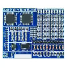 Electronic Component Welding Practice Board Soldering DIY Kit Resitor Diode Transistor By start Learning Electronic